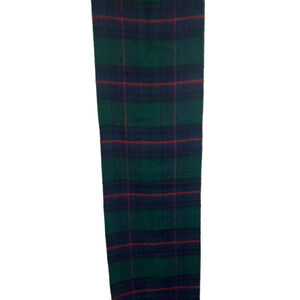 James Pringle Weavers Made in Scotland 100% Wool Plaid Vintage Academia Scarf